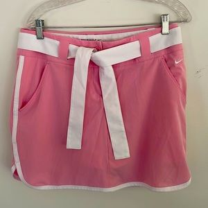 NWT Nike Golf Dri Fit Pink Golf Skort 8